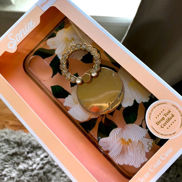 ✨Sonix iPhone X case and studded ring